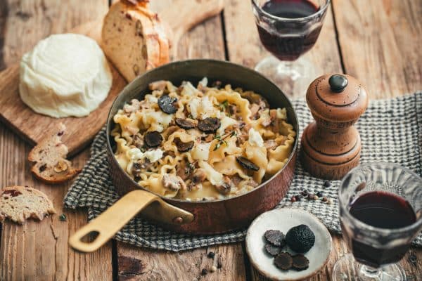 mafaldine à la truffe